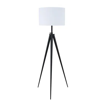 Coaster Co. Of America Harrington Tripod Legs Floor Lamp White And Black
