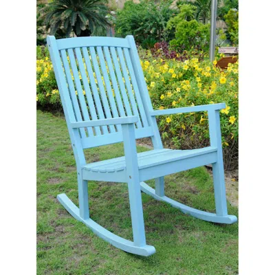 International Caravan Acacia Large Rocking Chair