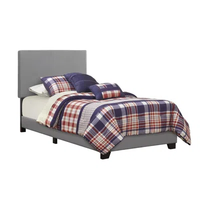 Coaster Co. Of America Dorian Upholstered Twin Bed Grey