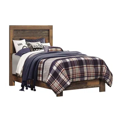 Coaster Co. Of America Sidney Twin Panel Bed Rustic Pine