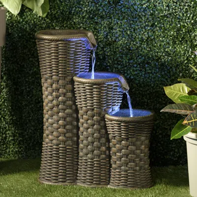Alfresco Home Everwoven Outdoor Fountain