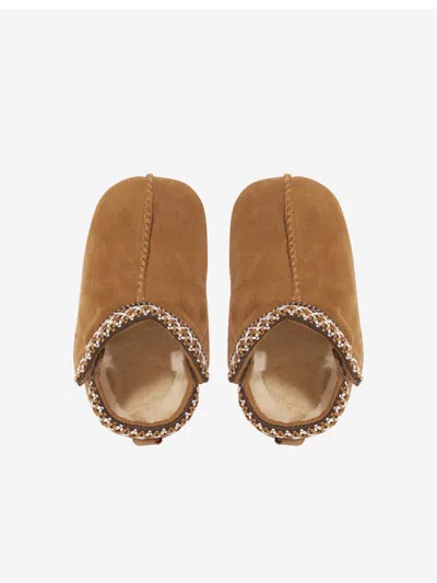 Ugg Baby Tasman Slippers In Brown