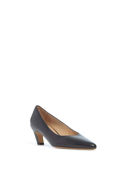 Gabriela Hearst Peggy Pump In Black Nappa Leather In Black