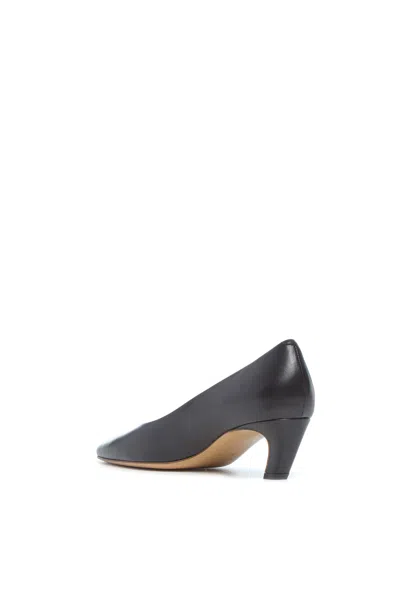 Gabriela Hearst Peggy Pump In Black Nappa Leather In Black