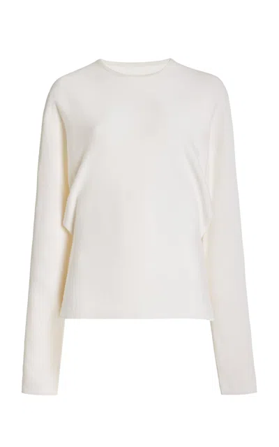 Gabriela Hearst Theodore Knit Sweater In Ivory