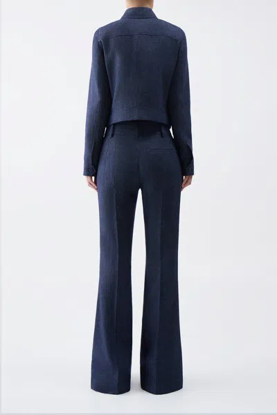 Gabriela Hearst Thereza Jacket In Navy