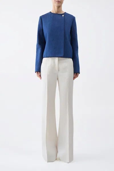 Gabriela Hearst Wyn Recycled Denim Jacket In Denim