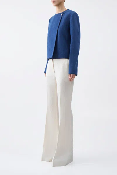 Gabriela Hearst Wyn Recycled Denim Jacket In Denim