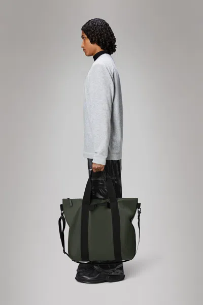 Rains Tote Bag In Green