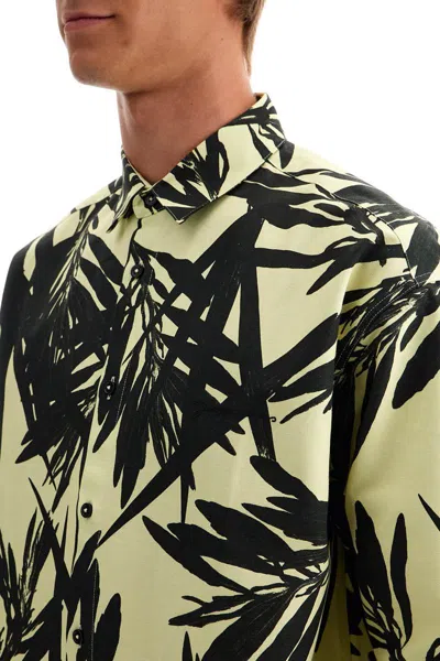 Shop Jacquemus 'the Simon Canvas Shirt' In Yellow