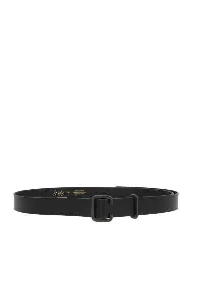 Shop Yohji Yamamoto Belts In Black