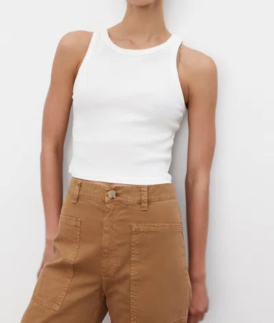 Velvet By Graham & Spencer Amber Linen Short In Black In White