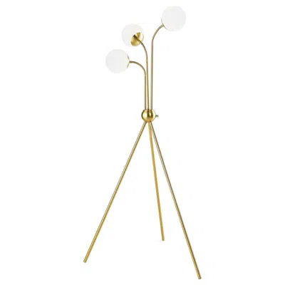 Coaster Miley Trio Tree Floor Lamp Gold