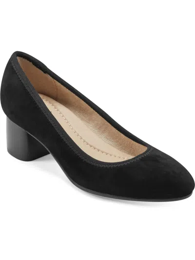 Earth Women's Rellia Block Heel Ballet Pumps In Black
