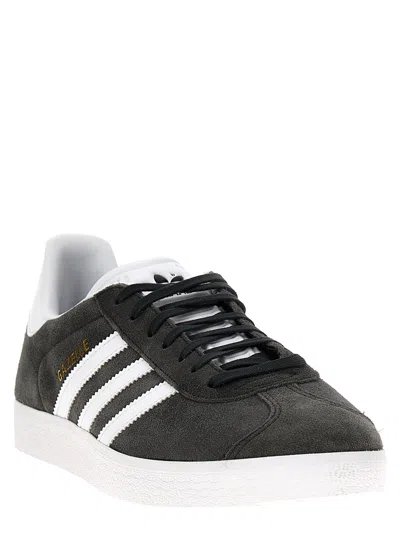 Adidas Originals Black & White Gazelle Sneakers