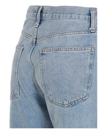 Agolde Lune Pieced Jeans Light Blue