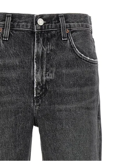 Agolde Dame Cuffed Organic Cotton Wide Leg Jeans