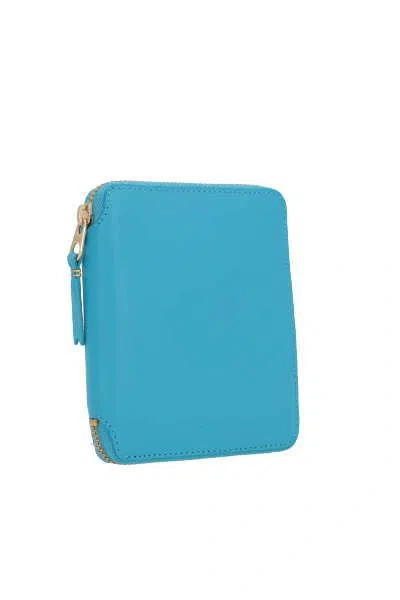 Shop Comme Des Garçons Comme Des Garcons Wallet Wallets In Blue