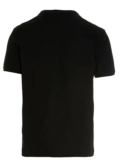 Dolce & Gabbana Crown And Bee Embroidered Crew Neck T-shirt In Black