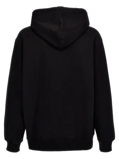 Shop Lanvin 'curblace' Hoodie In Black