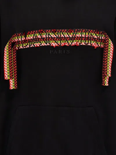 Lanvin Curblace Oversized Hoodie In Black