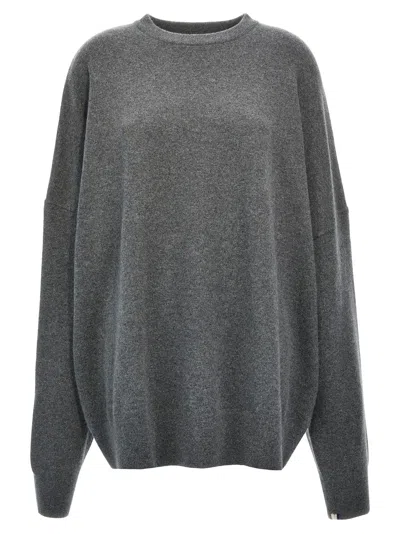 Extreme Cashmere 'n°246 Juna' Sweater In 灰色的