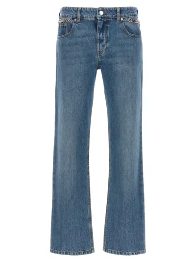 Stella Mccartney Blue Jeans In Light Blue