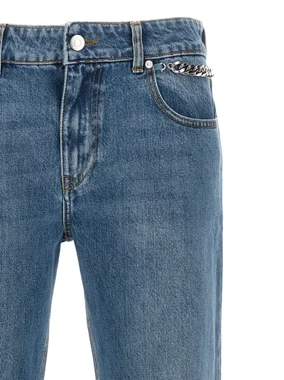 Stella Mccartney Blue Jeans In Light Blue