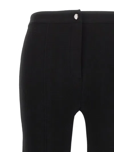 Theory Flared Full Length Pants In 黑色的