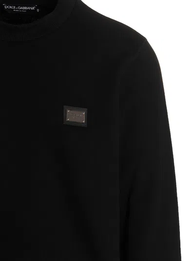 Dolce & Gabbana Sweaters In Black