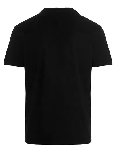 Dolce & Gabbana Jersey Round-neck T-shirt With Dg Milano Embroidery In Black
