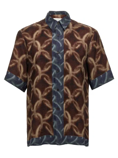 Shop Dries Van Noten 'clasen' Shirt In Multicolor