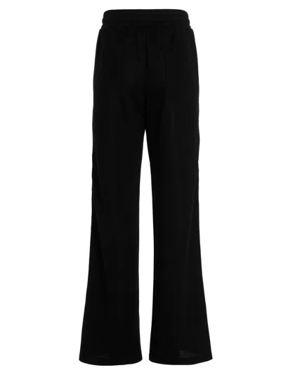 Golden Goose Dorotea Track Pants With Star Bands In White/black