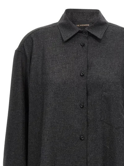 The Andamane Georgiana Shirt In Gray