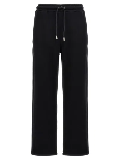 Off-white Black Elasticated Drawstring Pant In White/black