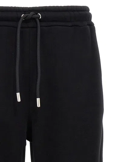 Off-white Black Elasticated Drawstring Pant In White/black