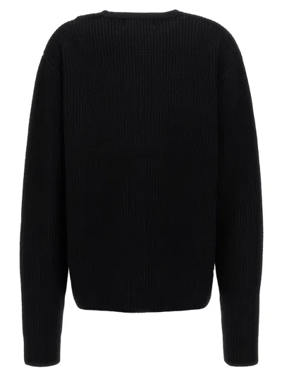 Shop Extreme Cashmere '356 You' Sweater In 黑色的