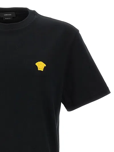 Versace Black Cotton T-shirt