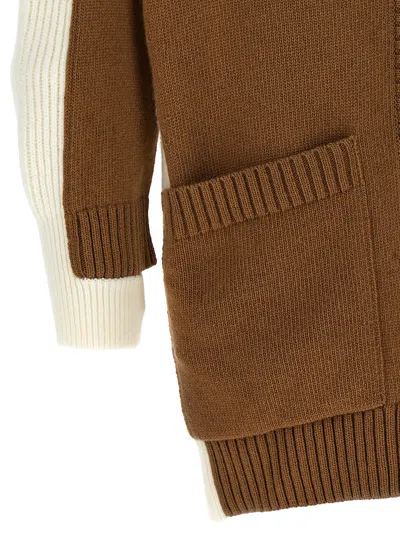 Shop Stella Mccartney Two Tone Cardigan In Multicolor