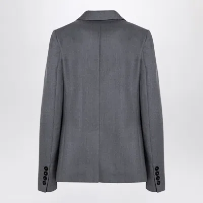 Stella Mccartney Stella Mc Cartney Grey Single Breasted Jacket In Wool In Grey
