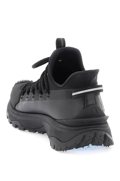Moncler Trailgrip Lite2 Low Top Sneakers Shoes In Black