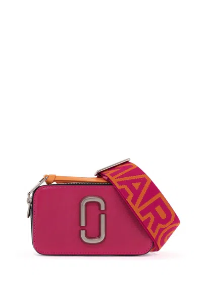 Shop Marc Jacobs The Snapshot Camera Bag In 紫红色