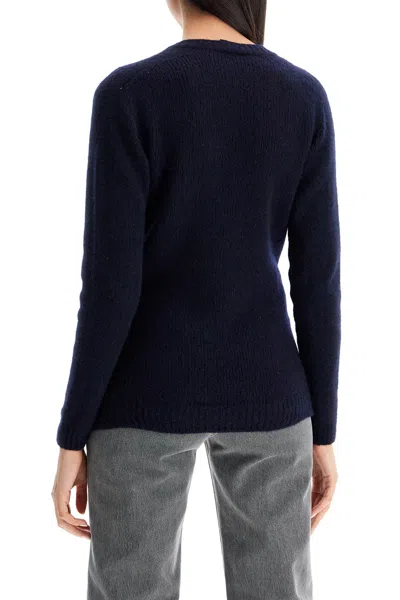 Shop Tom Ford Regular Fit V Neck Pullover Sweater. In Blue