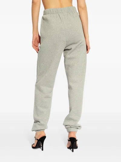 Shop Attico The  Cotton Sweatpants In Grey