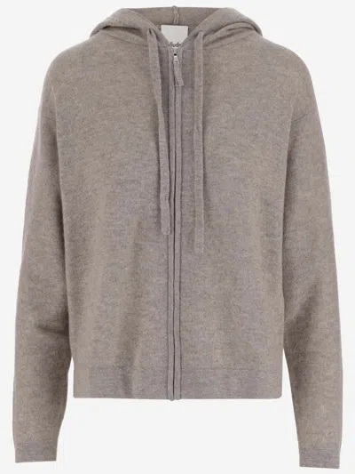 ALLUDE ALLUDE WOOL AND CASHMERE SWEATSHIRT 