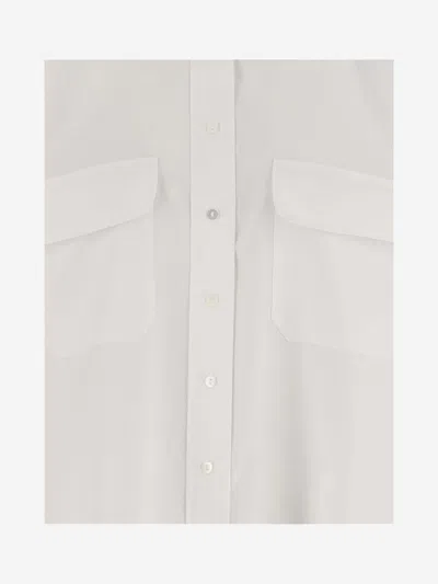 Partow Cotton Shirt In White