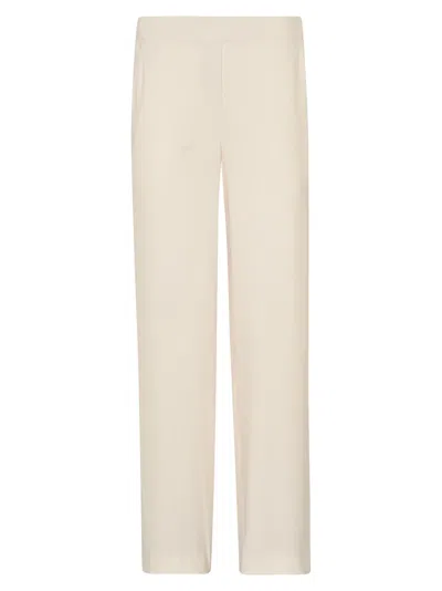 Shop P.a.r.o.s.h Parosh Trousers Cream