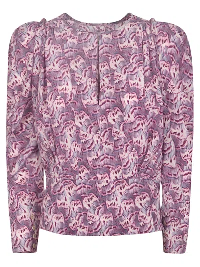 Shop Isabel Marant Sweaters In Mauve