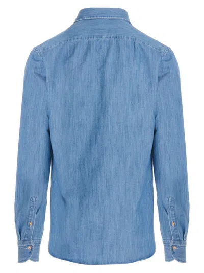 Borriello Napoli Borriello 'marechiaro' Shirt In Light Blue