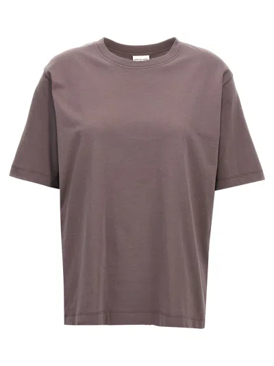 Shop Dries Van Noten 'heydu' T Shirt In Purple